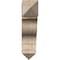 Ekena Millwork Funston Arts & Crafts Smooth Bracket, Douglas Fir, 5 1/2"W x 22"D x 22"H BKT06X22X22FST03SDF - alternate 4